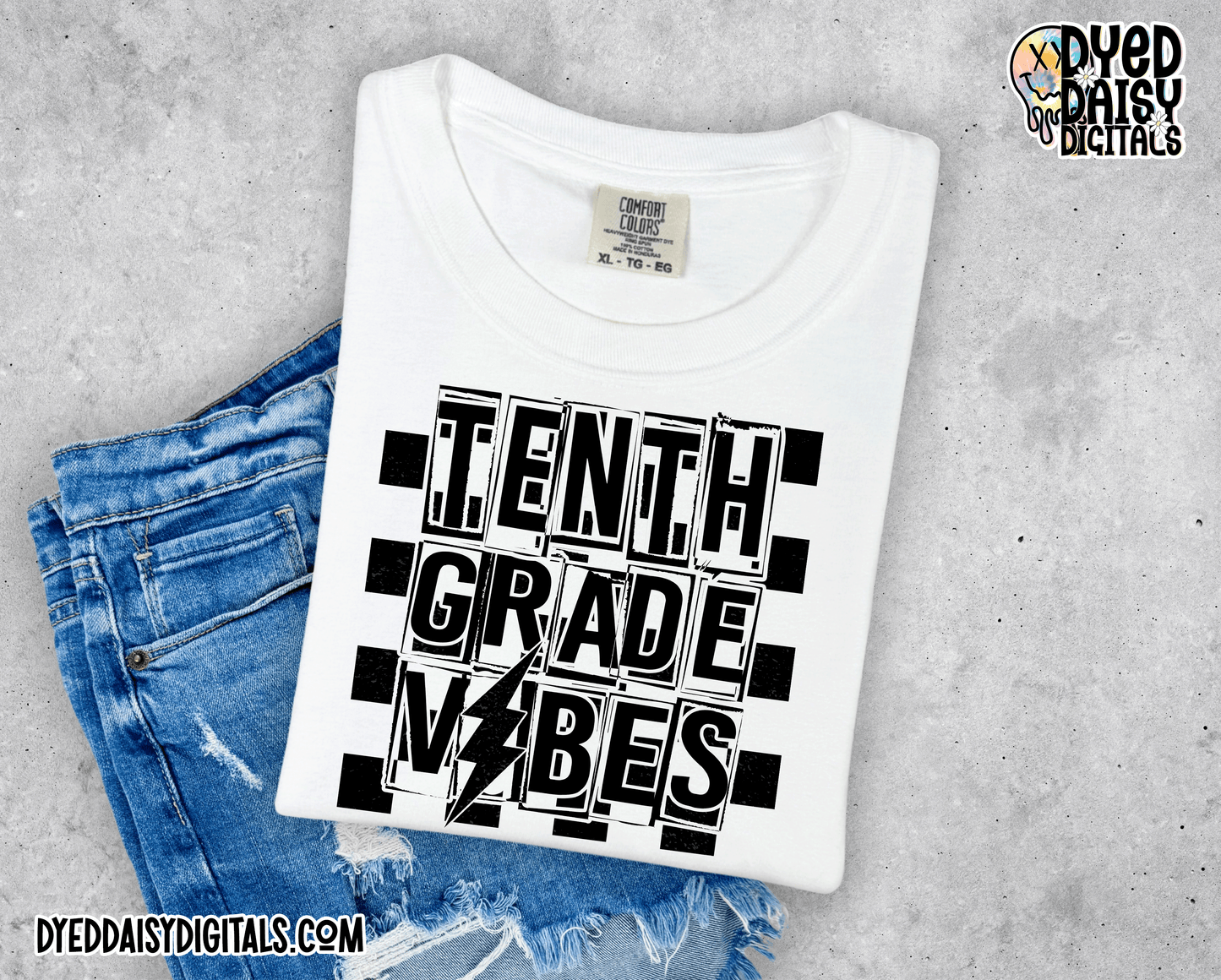 10th Grade Vibes Checks - Digital Download