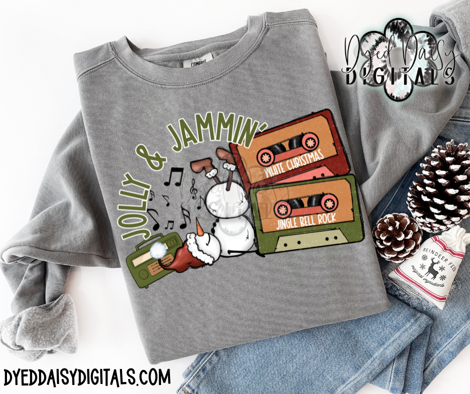 Jolly & Jammin' - Retro Christmas - Digital Download