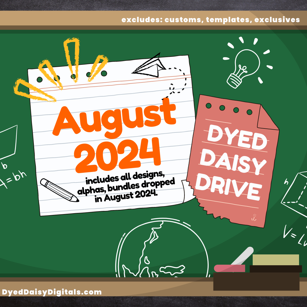 August/September 2024 Monthly Drive