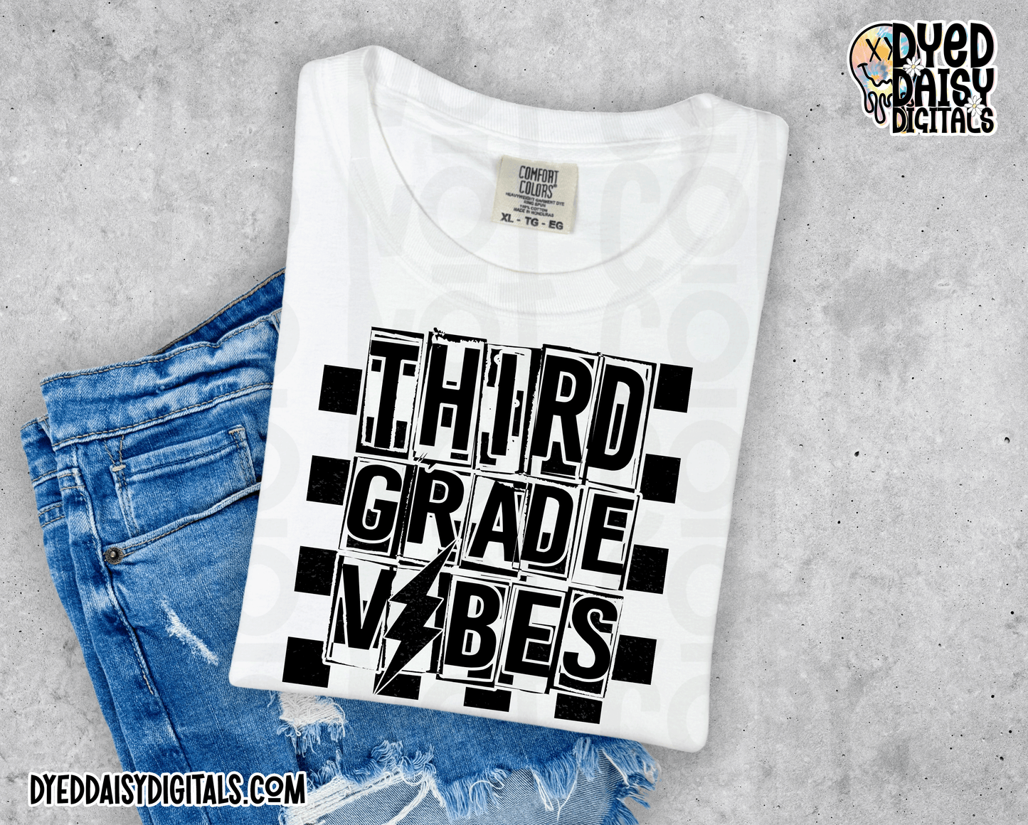 3rd Grade Vibes Checks - Digital Download