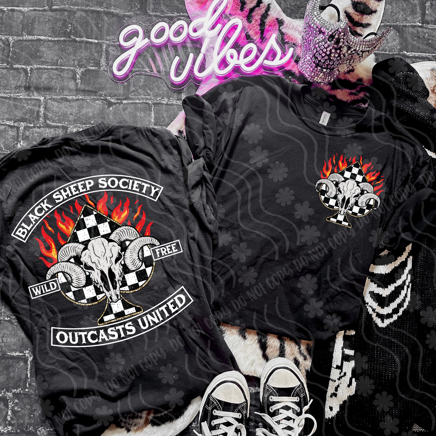 Black Sheep Society With Pocket Black + White Version Included - Digital Download - July 2025