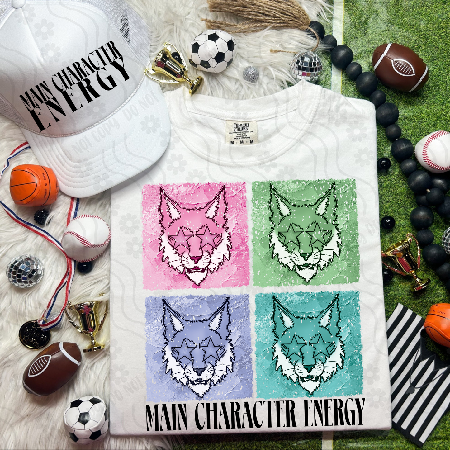 Bobcat Mascot Main Character Energy - Digital Download - June 2025