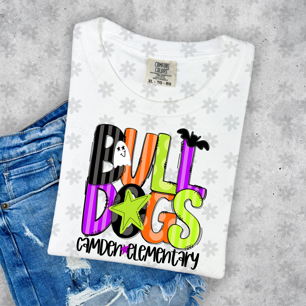 Custom Halloween School Spirit - Digital Download TAT 2 Business Days