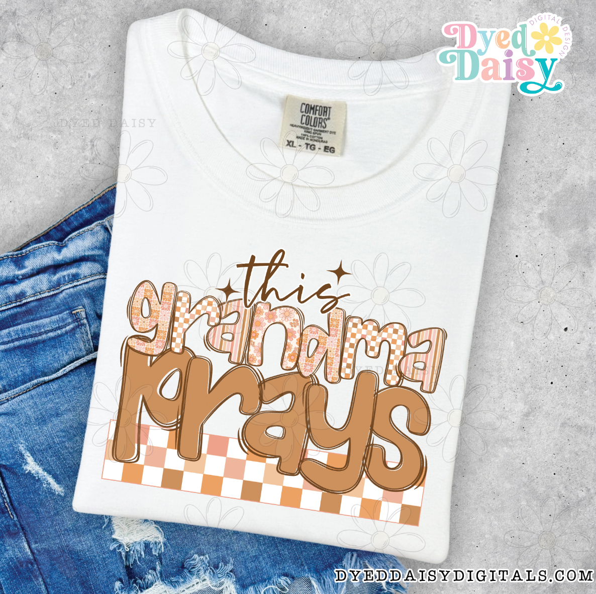 This Grandma Prays - Digital Download