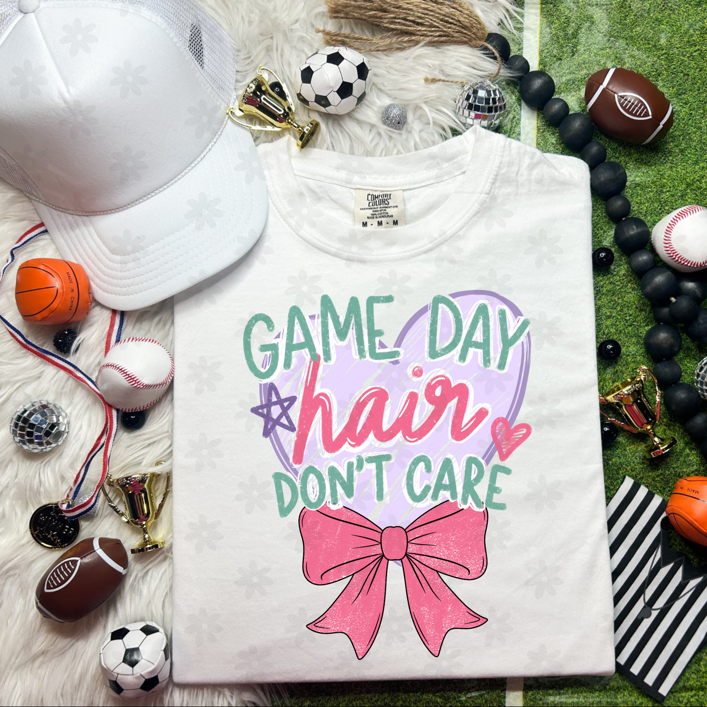 Game Day Hair Don't Care - Digital Download - July 2026