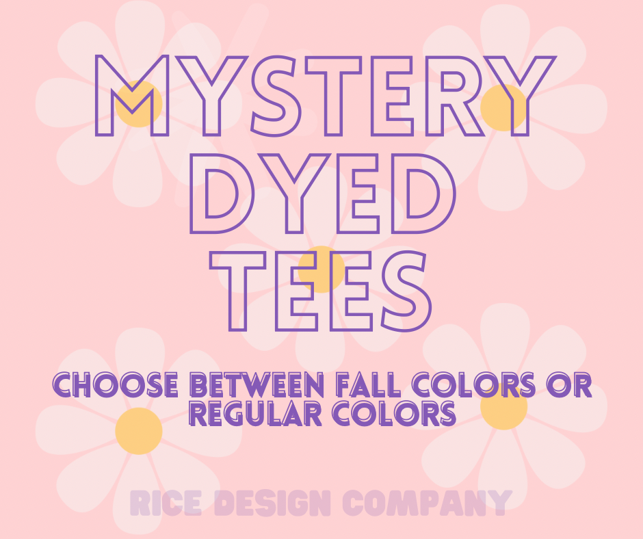 MYSTERY Dyed Blank
