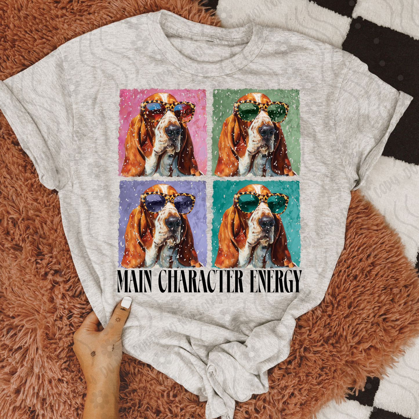 Main Character Energy Basset Hound - Digital Download - June 2025