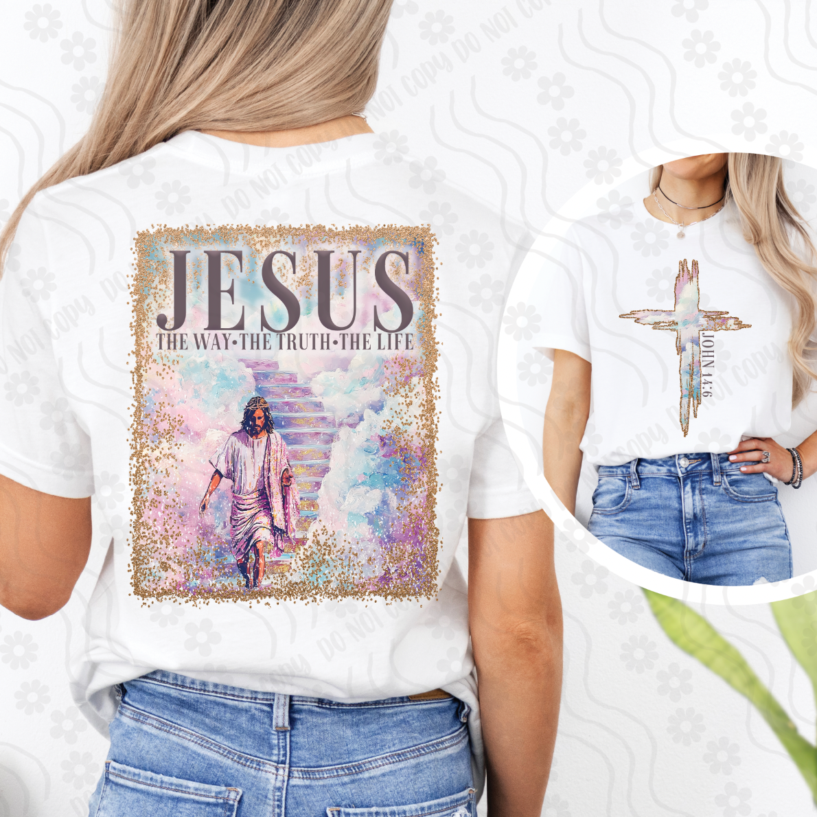 Jesus with pocket John 14:6 - Digital Download - April 2025