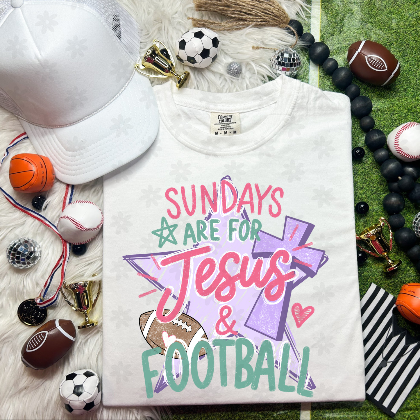 Sundays are for Jesus and Football - Digital Download - July 2026