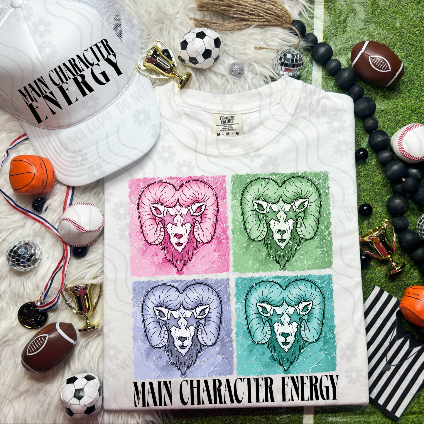 Rams Mascot Main Character Energy - Digital Download - June 2025