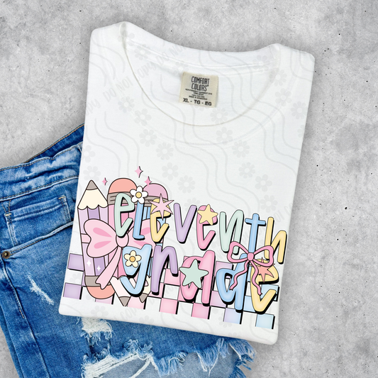 Pastel Pencil Checker 11th Grade - Digital Download - July 2025