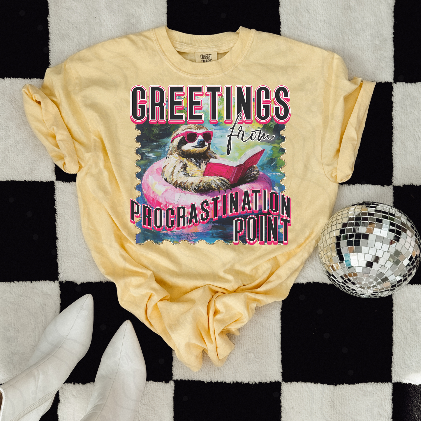 Greetings From Procrastination Point - Regular + Grunge Included - Digital Download - June 2025