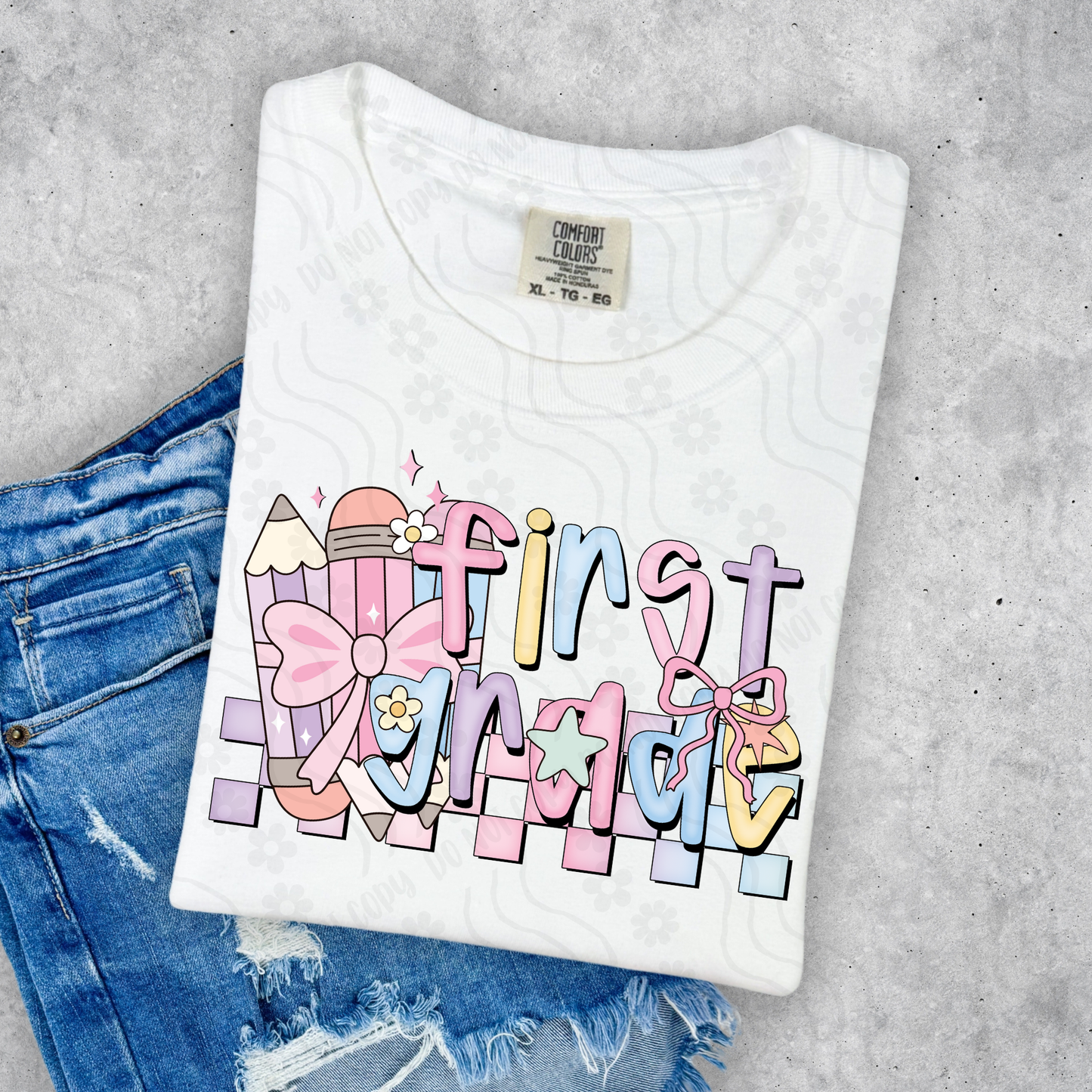 Pastel Pencil Checker 1st Grade - Digital Download - July 2025