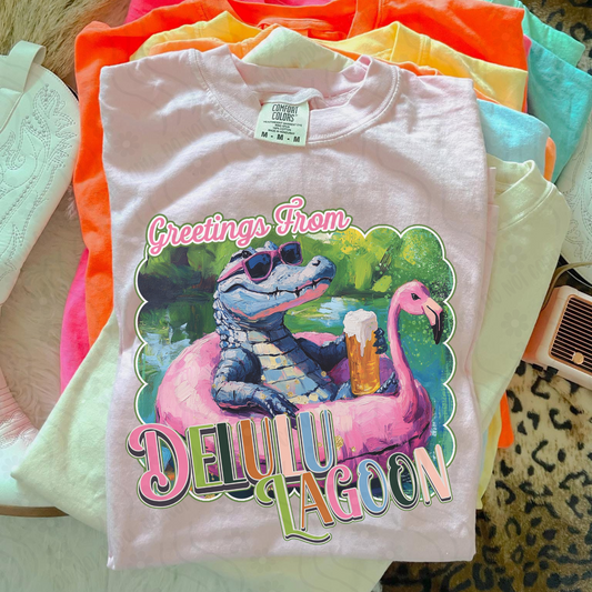 Greetings From Delulu Lagoon - Regular + Grunge Included - Digital Download - June 2025