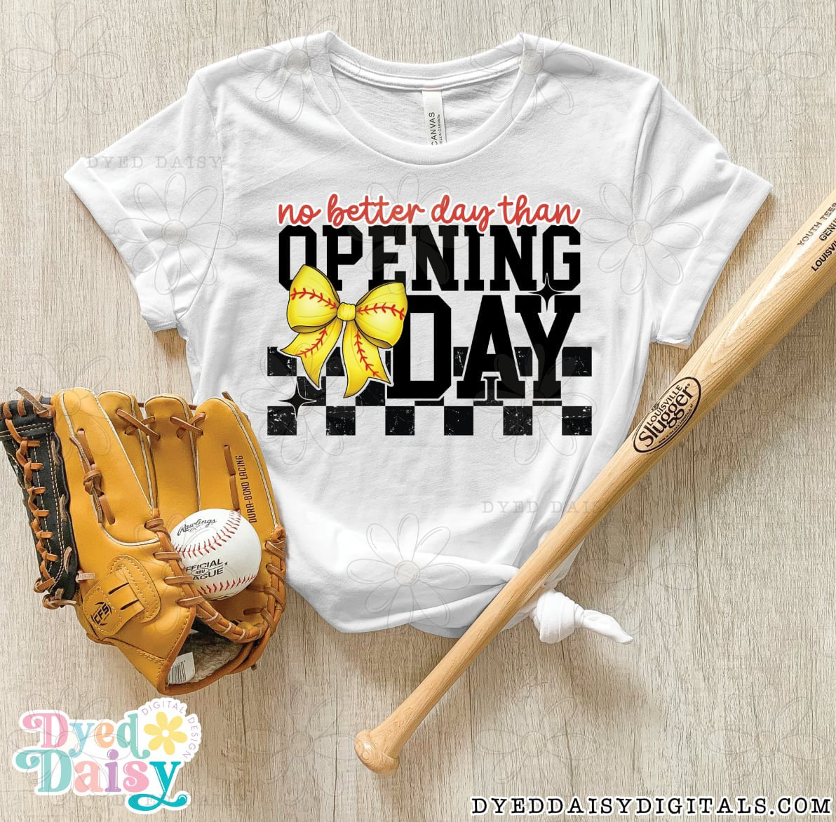 No Better Days Than Opening Day Baseball + Softball - Digital Download