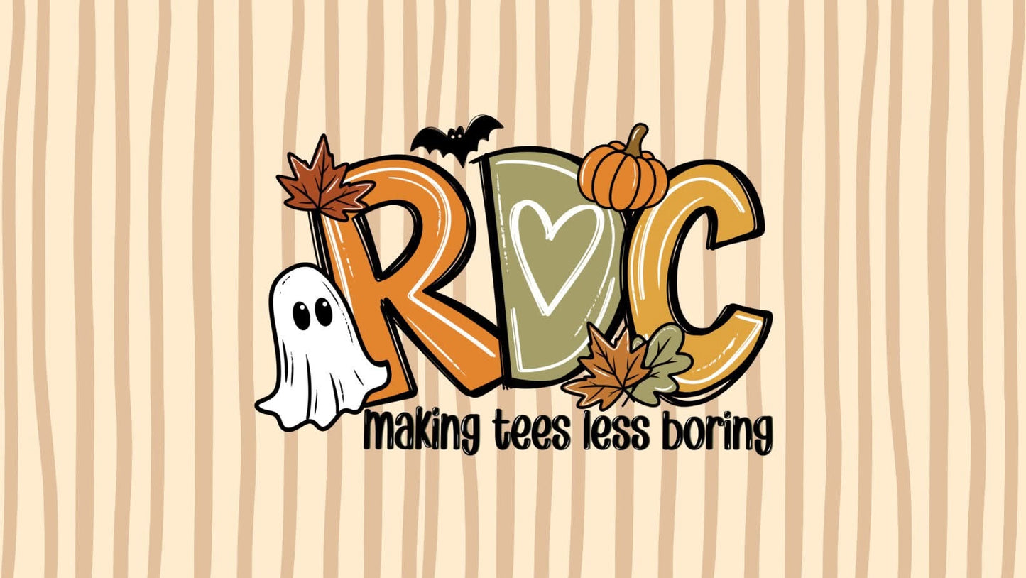 Hand Drawn Fall Vibes LOGO  - Digital Download