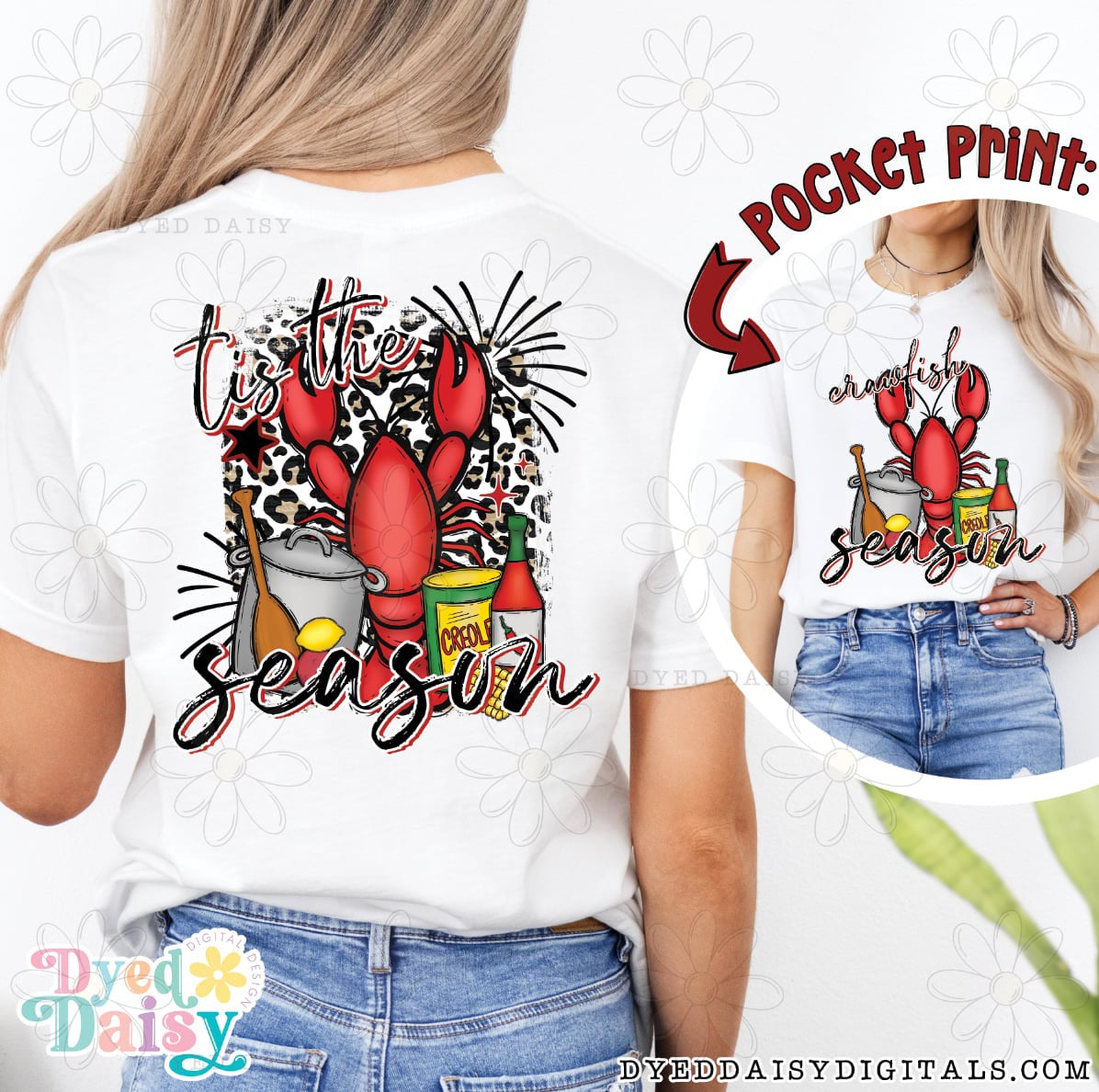 Crawfish Season Front + Back - Digital Download