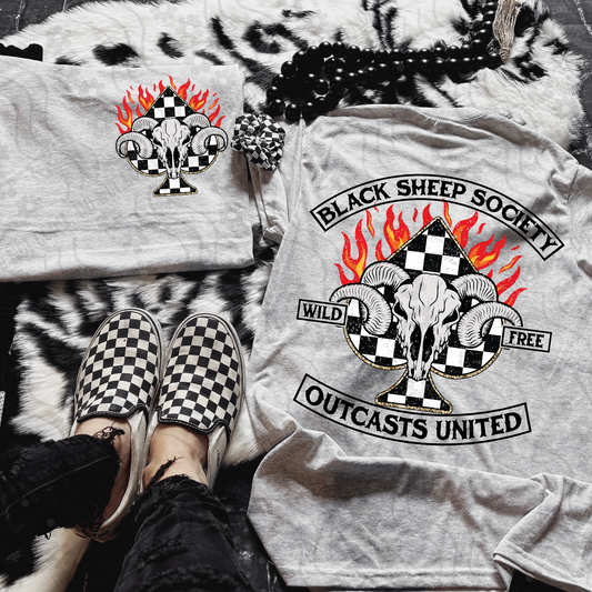 Black Sheep Society With Pocket Black + White Version Included - Digital Download - July 2025