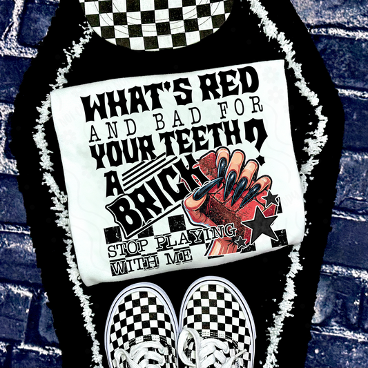 Red and Bad for your teeth - Digital Download - July 2025