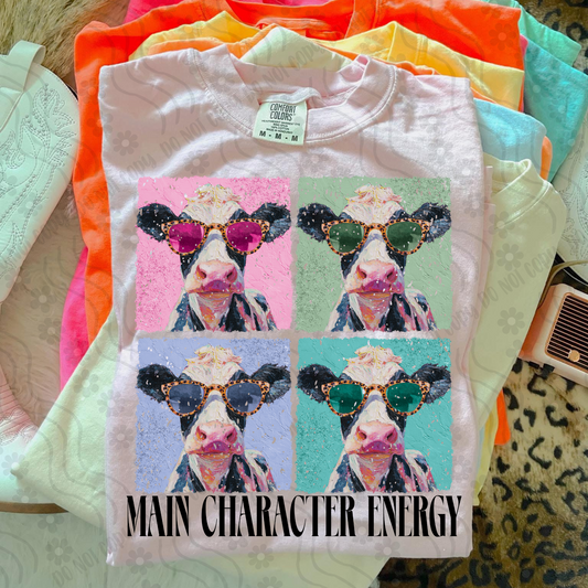 Main Character Energy Cow - Digital Download - June 2025