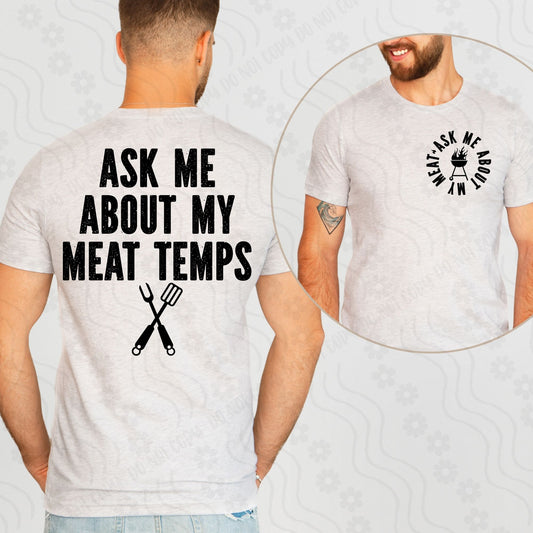 Ask Me About My Meat Temps With Pocket - Digital Download - June 2025