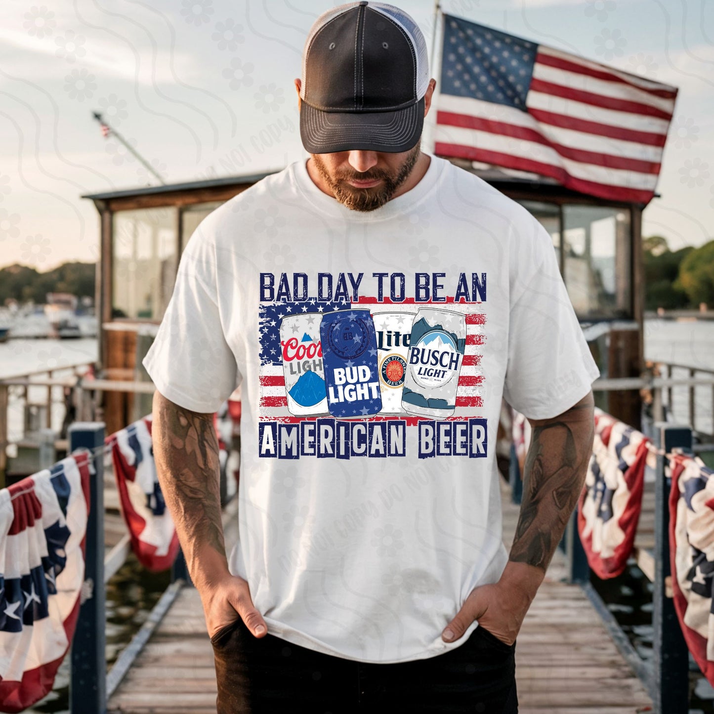 Bad Day To Be An American Beer 2 Versions - Digital Download - June 2025