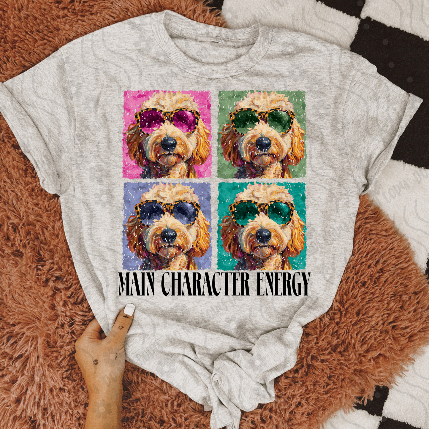 Main Character Energy GoldenDoodle - Digital Download - June 2025