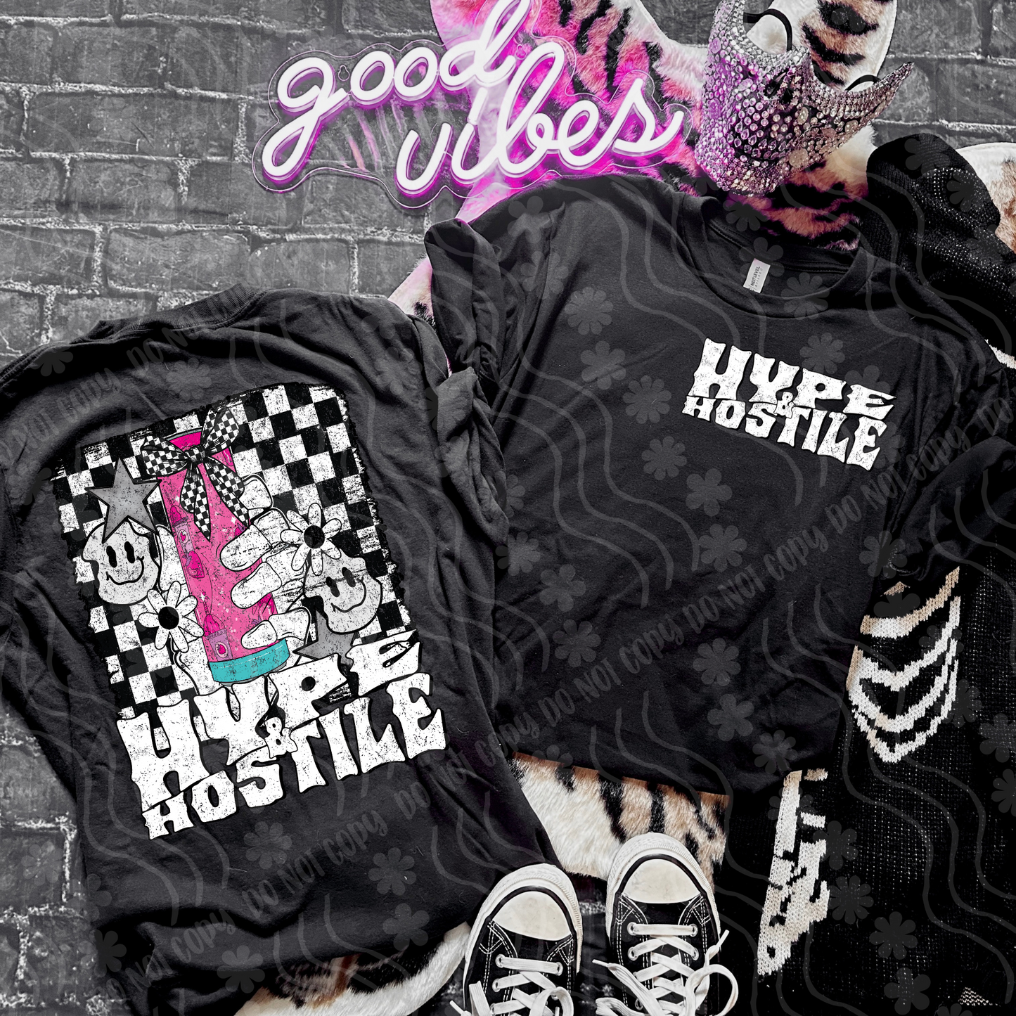 Hype & Hostile With Pocket Black + White Version Included- Digital Download - July 2025