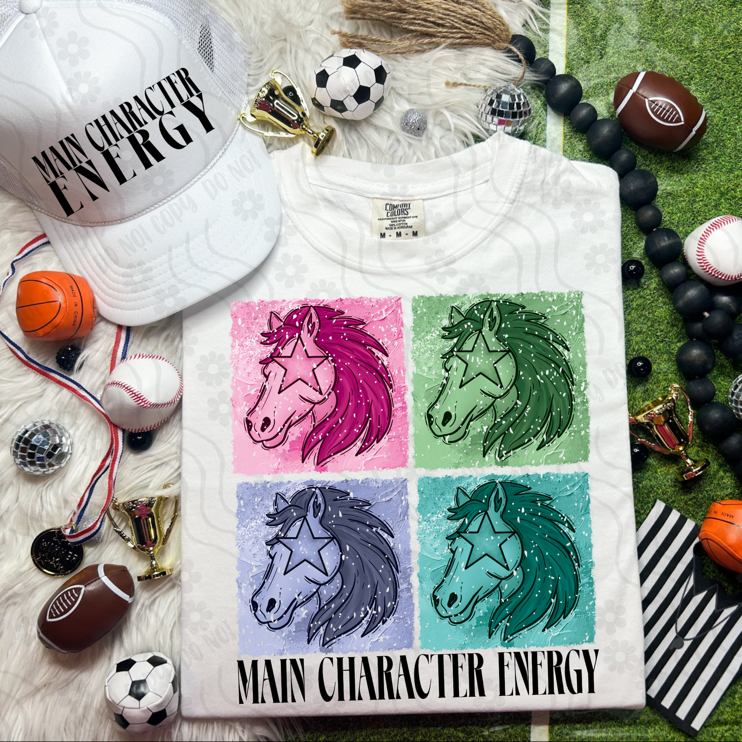 Mustangs Mascot Main Character Energy - Digital Download - June 2025