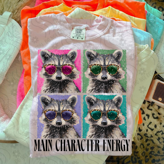 Main Character Energy Raccoon  - Digital Download - June 2025