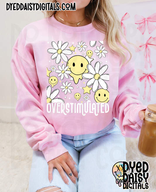 Floral Overstimulated - Digital Download - 2 Versions