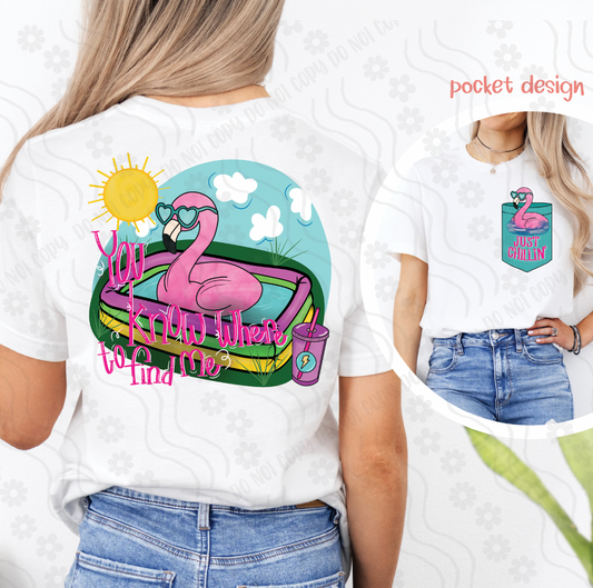 You Know Where to Find Me Flamingo - 2 versions - Digital Download - April 2026