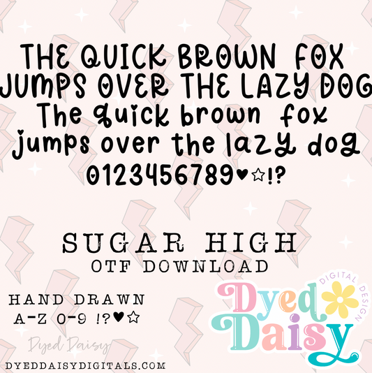 Sugar High OTF  - Digital Download - June 2026