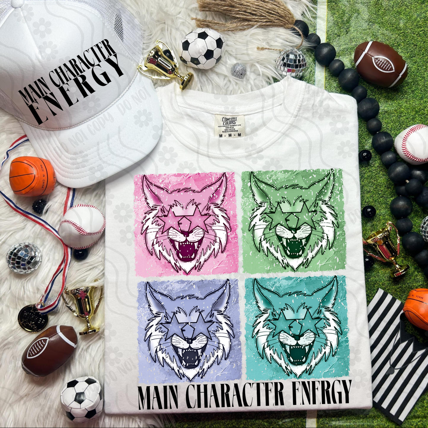 Wildcats Mascot Main Character Energy - Digital Download - June 2025