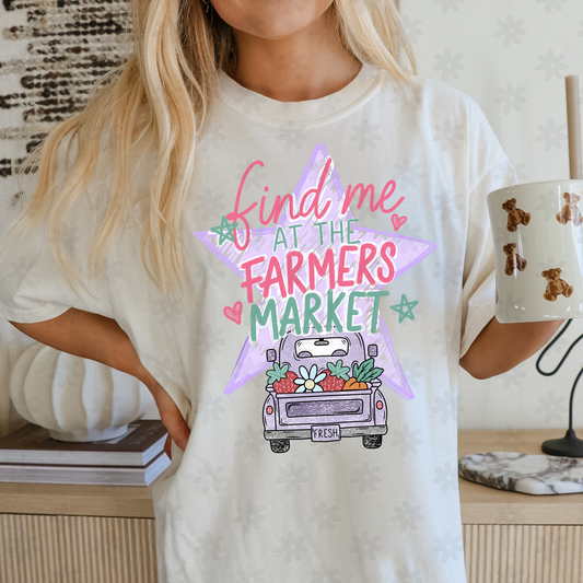 Find me at the Farmers Market - Digital Download - July 2026