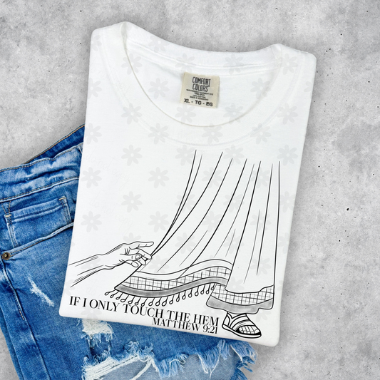 Touch the Hem White and Black - Digital Download - June 2026
