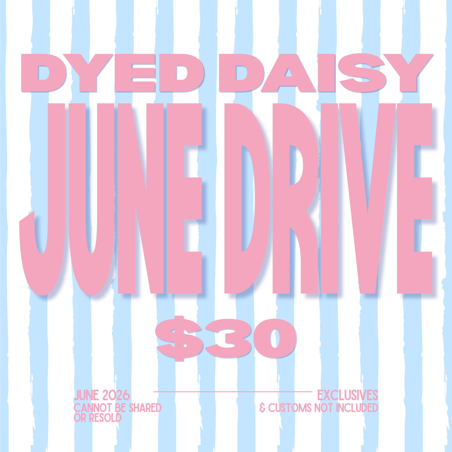 June 2026 Monthly Drive