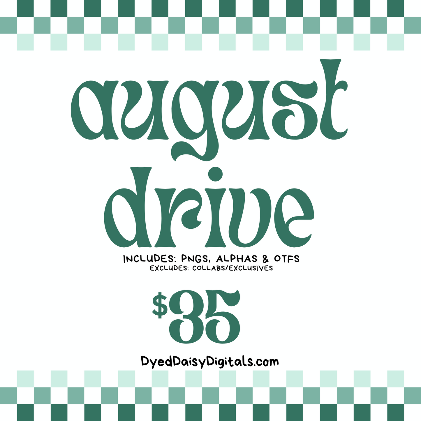 August & September 2025 Monthly Drive