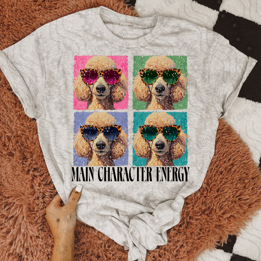 Main Character Energy Poodle - Digital Download - June 2025