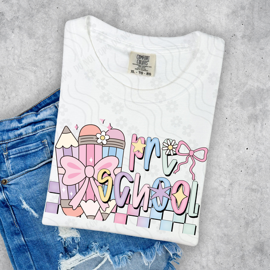 Pastel Pencil Checker Preschool Grade - Digital Download - July 2025