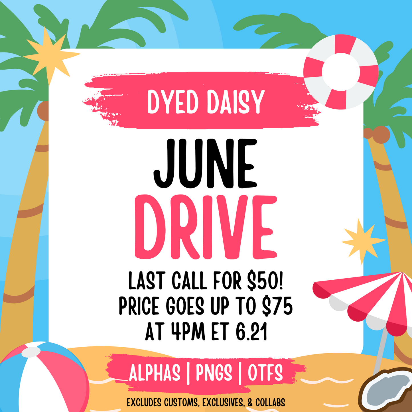 June 2025 Monthly Drive