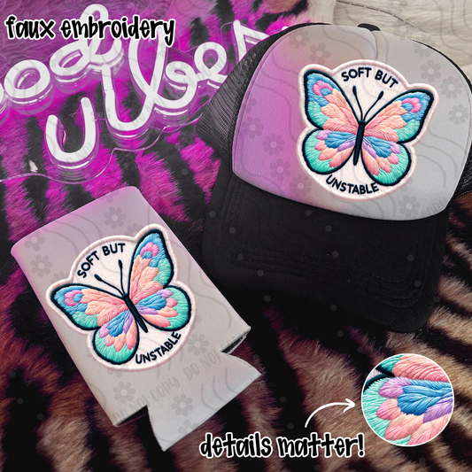 Soft But Unstable Faux Embroidery - Digital Download - July 2025