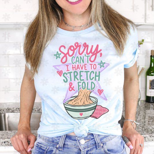 Sorry Can't Have to Stretch and Fold - Digital Download - July 2026